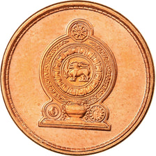 Coin, Sri Lanka, 25 Cents, 2005, MS(63), Copper Plated Steel, KM:141.2b