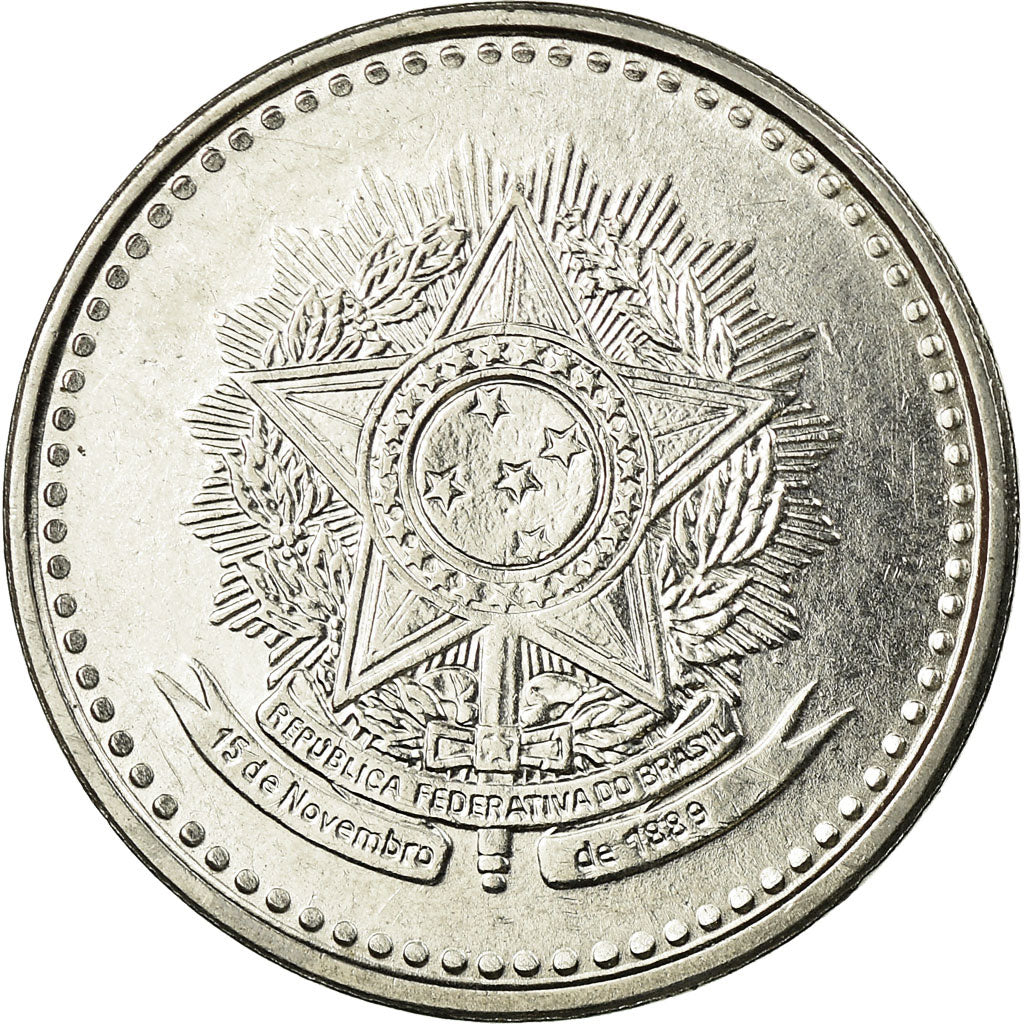 Monnaie, Brésil, Cruzado, 1987, SPL, Stainless Steel, KM:605