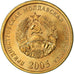 Coin, Transnistria, 50 Kopeek, 2005, MS(63), Aluminum-Bronze, KM:53
