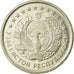 Coin, Uzbekistan, 50 Tiyin, 1994, MS(63), Nickel Clad Steel, KM:6.1