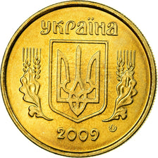 Coin, Ukraine, 10 Kopiyok, 2009, Kyiv, MS(63), Aluminum-Bronze, KM:1.1b