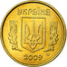 Coin, Ukraine, 10 Kopiyok, 2009, Kyiv, MS(63), Aluminum-Bronze, KM:1.1b