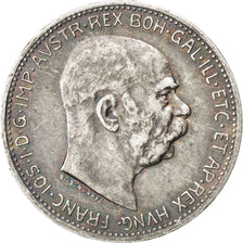 Coin, Austria, Franz Joseph I, Corona, 1915, AU(50-53), Silver, KM:2820