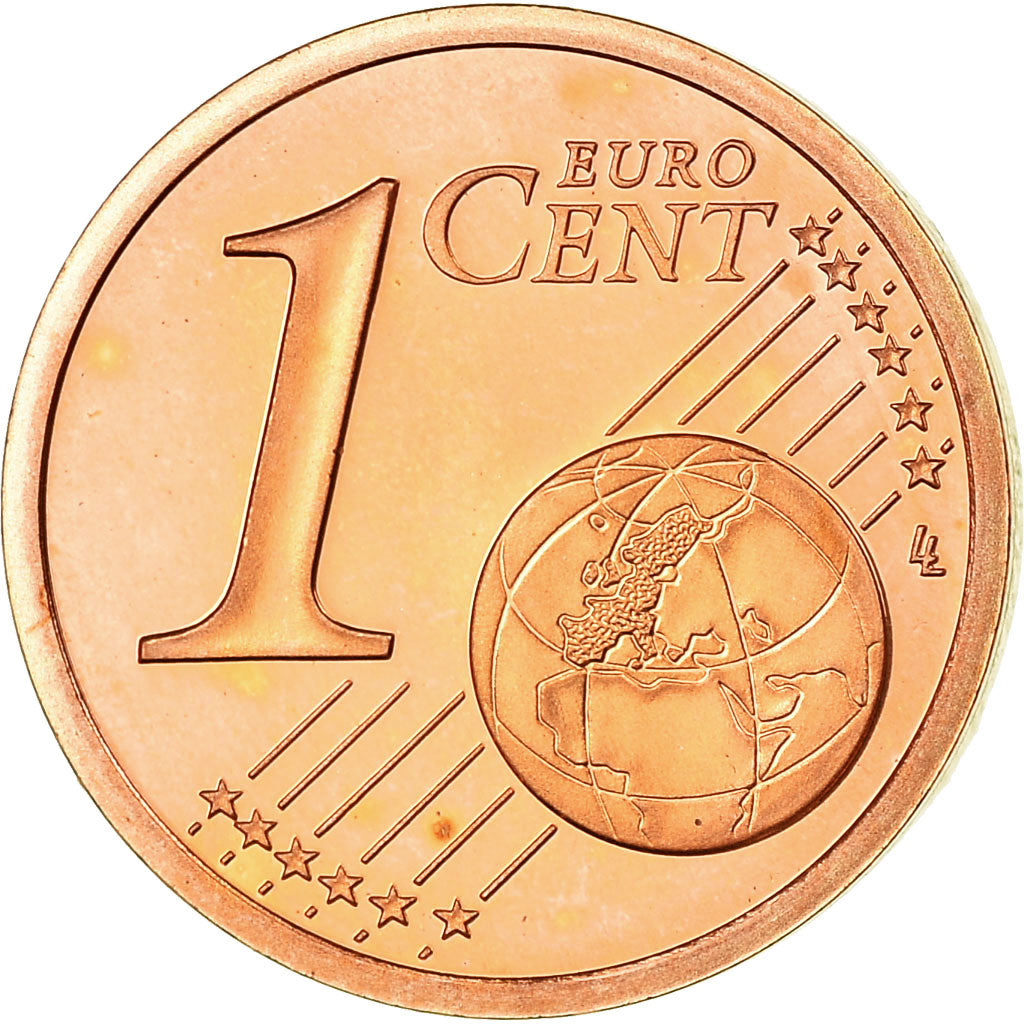 Monaco, Euro Cent, 2005, BE, MS(65-70), Copper Plated Steel, KM:167