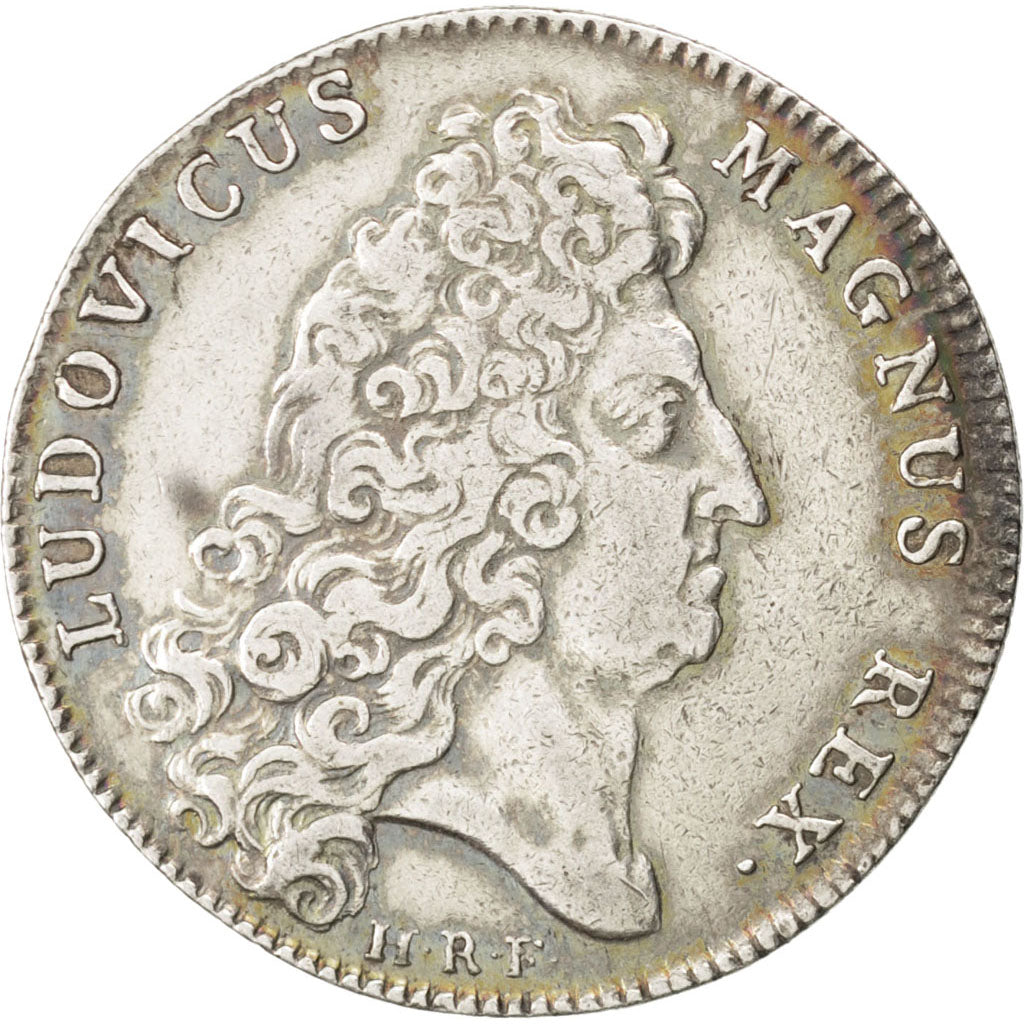 France, Royal, Token, 1705, EF(40-45), Silver, Feuardent #730, 7.47