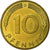 Monnaie, République fédérale allemande, 10 Pfennig, 1995, Munich, TB, Brass