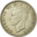 Moneda, Gran Bretaña, George VI, 1/2 Crown, 1942, MBC, Plata, KM:856