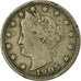 Monnaie, États-Unis, Liberty Nickel, 5 Cents, 1905, U.S. Mint, Philadelphie