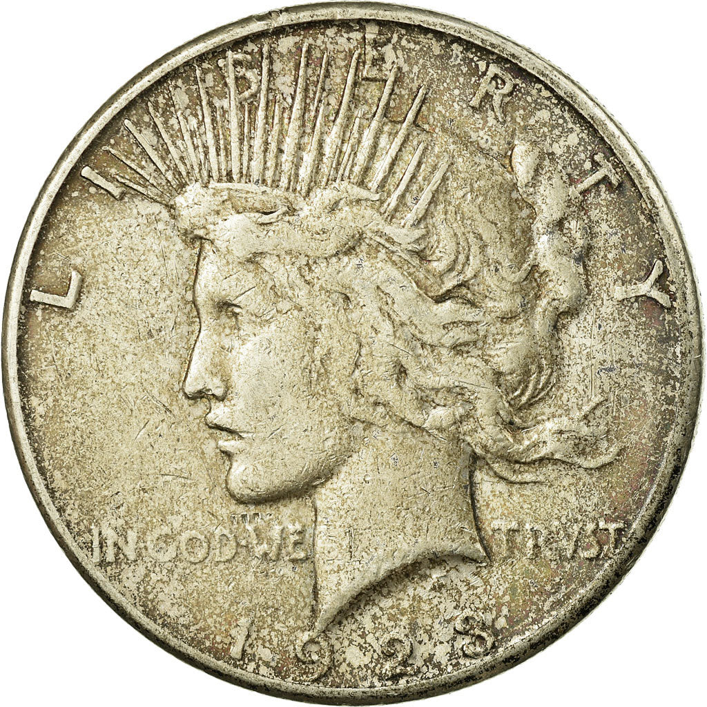Coin, United States, Peace Dollar, Dollar, 1923, U.S. Mint, San Francisco