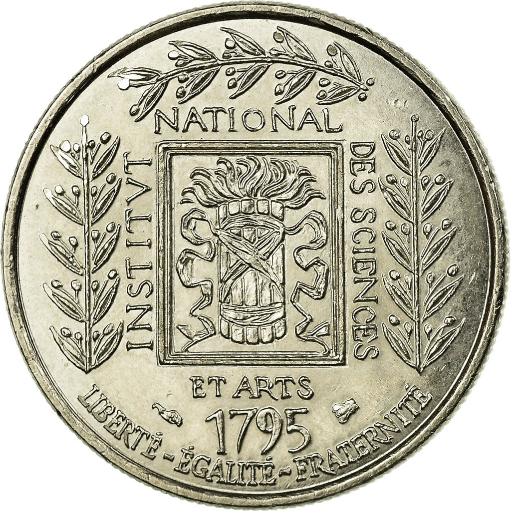 Münze, Frankreich, Institut, Franc, 1995, Paris, SS, Nickel, KM:1133