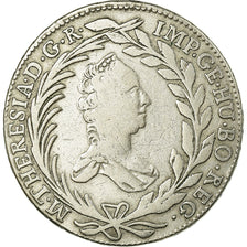 Münze, Österreich, Maria Theresa, 20 Kreuzer, 1763, Vienna, SS, Silber