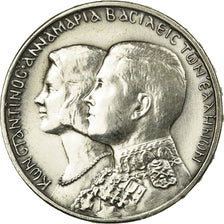 Moeda, Grécia, Constantine II, 30 Drachmai, 1964, EF(40-45), Prata, KM:87