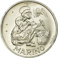 Coin, San Marino, 500 Lire, 1975, Rome, AU(55-58), Silver, KM:47