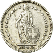 Coin, Switzerland, 2 Francs, 1937, Bern, AU(50-53), Silver, KM:21