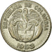 Coin, Colombia, 20 Centavos, 1953, EF(40-45), Silver, KM:213