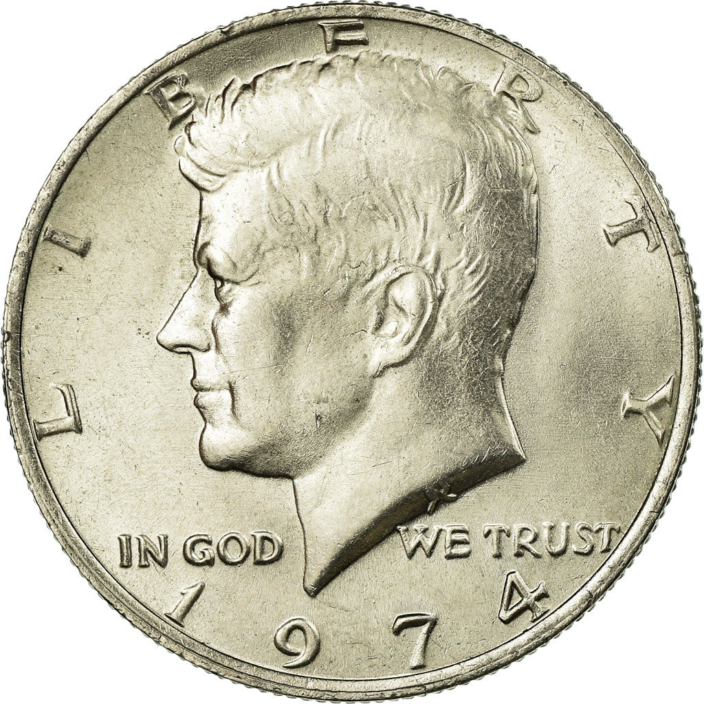 Moneda, Estados Unidos, Kennedy Half Dollar, Half Dollar, 1974, U.S. Mint