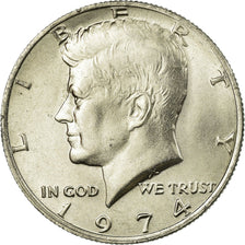 Moneda, Estados Unidos, Kennedy Half Dollar, Half Dollar, 1974, U.S. Mint