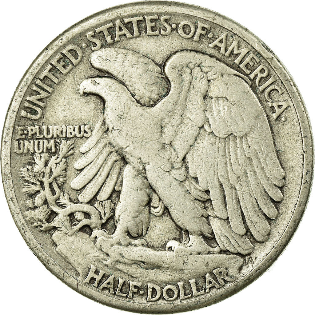Coin, United States, Walking Liberty Half Dollar, Half Dollar, 1941, U.S. Mint