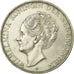 Coin, Netherlands, Wilhelmina I, 2-1/2 Gulden, 1933, AU(55-58), Silver, KM:165