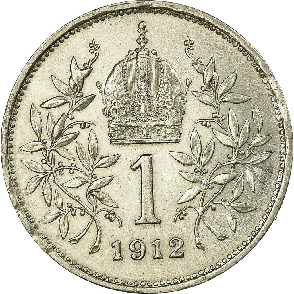 Münze, Österreich, Franz Joseph I, Corona, 1912, SS, Silber, KM:2820