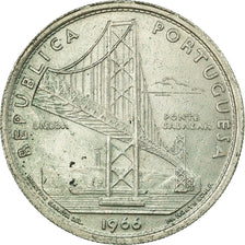 Coin, Portugal, 20 Escudos, 1966, Lisbon, EF(40-45), Silver, KM:592