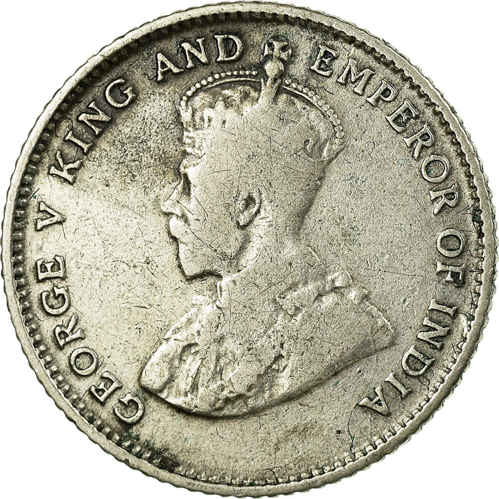 Coin, Straits Settlements, George V, 10 Cents, 1926, VF(30-35), Silver, KM:29b