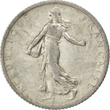 FRANCE, Semeuse, Franc, 1906, Paris, KM #844.1, EF(40-45), Silver, 23, Gadoury..