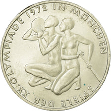 Coin, GERMANY - FEDERAL REPUBLIC, 10 Mark, 1972, Hambourg, AU(50-53), Silver