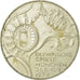 Moneda, ALEMANIA - REPÚBLICA FEDERAL, 10 Mark, 1972, Hambourg, BC+, Plata