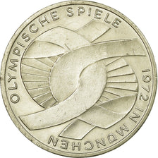 Coin, GERMANY - FEDERAL REPUBLIC, 10 Mark, 1972, Stuttgart, AU(50-53), Silver
