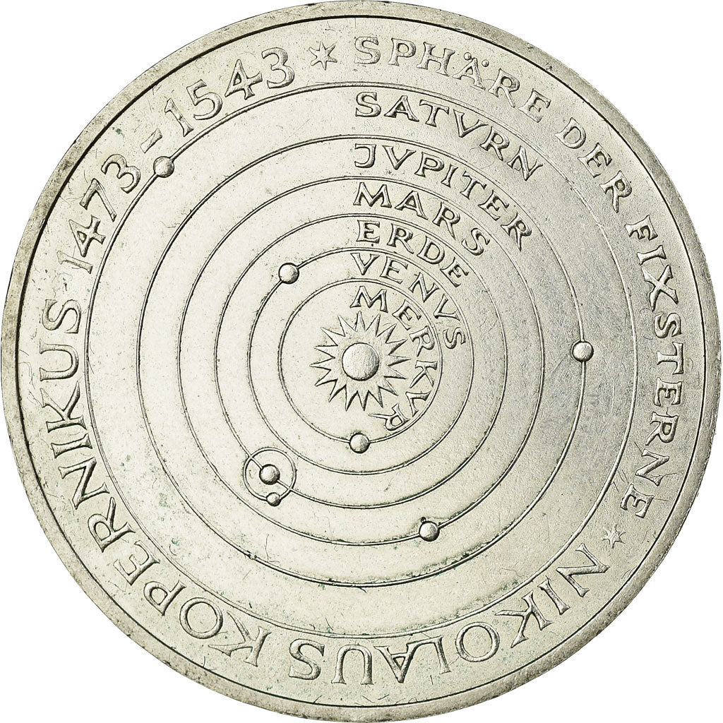 Moneta, GERMANIA - REPUBBLICA FEDERALE, 5 Mark, 1973, Hamburg, Germany, SPL-