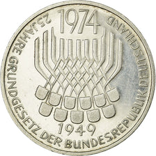 Coin, GERMANY - FEDERAL REPUBLIC, 5 Mark, 1974, Stuttgart, Germany, EF(40-45)