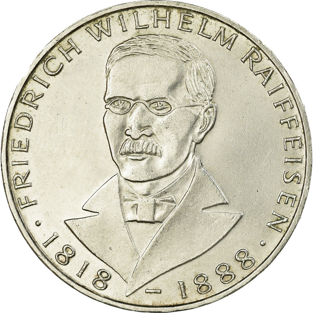 Coin, GERMANY - FEDERAL REPUBLIC, 5 Mark, 1968, Hamburg, Germany, AU(55-58)