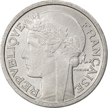 FRANCE, Morlon, Franc, 1959, KM #885a.1, MS(65-70), Aluminum, 23, Gadoury...