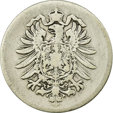 Coin, GERMANY - EMPIRE, Wilhelm I, Mark, 1875, Karlsruhe, VF(20-25), Silver