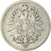 Coin, GERMANY - EMPIRE, Wilhelm I, Mark, 1875, Karlsruhe, VF(20-25), Silver