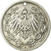 Coin, GERMANY - EMPIRE, 1/2 Mark, 1907, Berlin, EF(40-45), Silver, KM:17