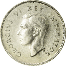 Coin, South Africa, George VI, 3 Pence, 1942, AU(55-58), Silver, KM:26