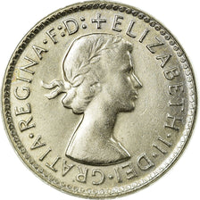 Coin, Australia, Elizabeth II, Threepence, 1963, Melbourne, AU(55-58), Silver
