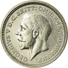 Coin, Great Britain, George V, 3 Pence, 1933, AU(55-58), Silver, KM:831