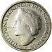 Coin, Curacao, 1/10 Gulden, 1948, Denver, AU(55-58), Silver, KM:48
