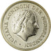 Coin, Netherlands Antilles, Juliana, 1/10 Gulden, 1960, EF(40-45), Silver, KM:3