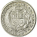 Coin, Peru, 1/2 Dinero, 1904/804, Lima, AU(55-58), Silver, KM:206.2