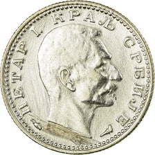 Coin, Serbia, Peter I, 50 Para, 1915, Gorham Mfg. Co., EF(40-45), Silver