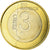 Eslovenia, 3 Euro, 2010, MBC, Bimetálico, KM:95