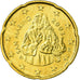 San Marino, 20 Euro Cent, 2003, MS(63), Latão, KM:444