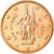 San Marino, 2 Euro Cent, 2005, ZF, Copper Plated Steel, KM:441