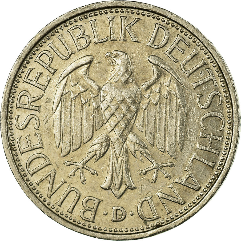 Moneda, ALEMANIA - REPÚBLICA FEDERAL, Mark, 1983, Munich, MBC, Cobre - níquel