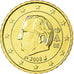 Belgium, 10 Euro Cent, 2008, MS(65-70), Brass, KM:277