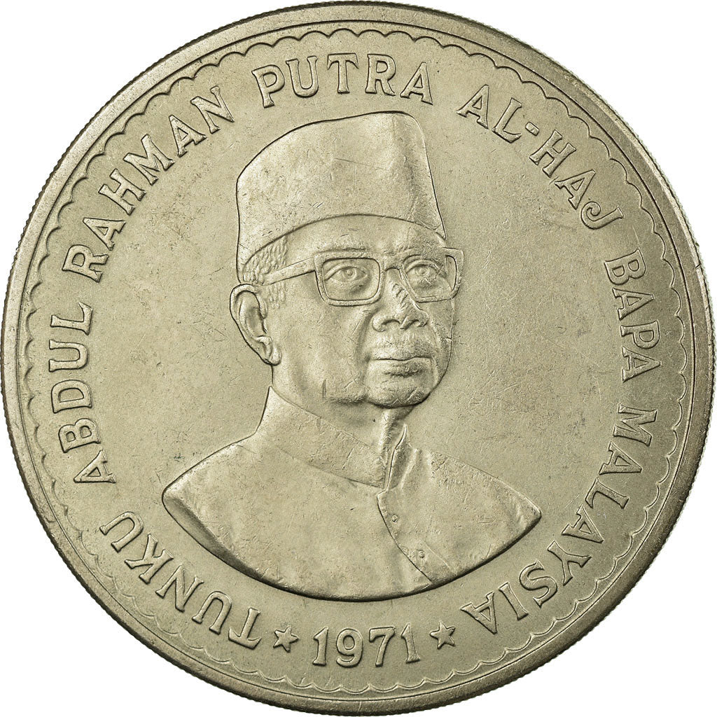 Münze, Malaysia, 5 Ringgit, 1971, SS, Copper-nickel, KM:10